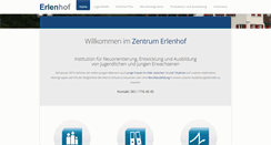 Desktop Screenshot of erlenhof-jugendheim.ch